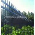 2018 New Design Cheap Wrought Iron Fence Panel / Aluminum Metal Picket Ornamental Fence